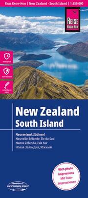 Landkarte Neuseeland, Südinsel (1:550.000)
