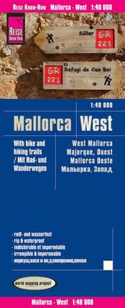 Rad- und Wanderkarte Mallorca West