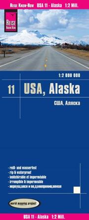 Landkarte USA 11, Alaska