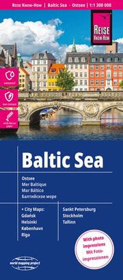 Landkarte Ostsee/Baltic Sea (1:1.300.000)