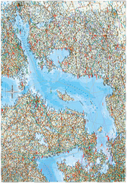 Landkarte Ostsee/Baltic Sea (1:1.300.000) - Abbildung 2