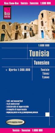 Tunesien (1:600.000) mit Djerba (1:300.000) - Cover