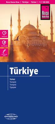 Landkarte Türkei/Türkiye (1:1.100.000)