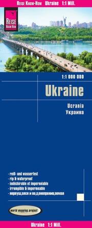 Landkarte Ukraine (1:1.000.000)