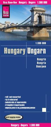 Landkarte Ungarn/Hungary (1:380.000)
