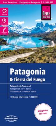 Landkarte Patagonien, Feuerland/Patagonia, Tierra del Fuego (1:1.400.000) - Cover