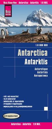 Landkarte Antarktis/Antarctica (1:8.000.000)