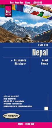 Landkarte Nepal (1:500.000)
