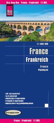 Landkarte Frankreich / France (1:1.000.000)