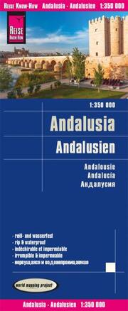 Landkarte Andalusien/Andalusia (1:350.000) - Cover