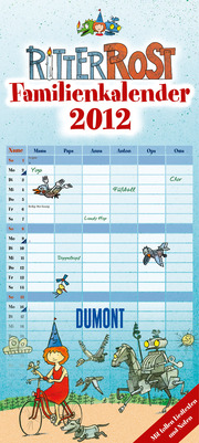 Ritter Rost Familienkalender 2012