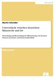 Unterschiede zwischen deutschem Bilanzrecht und IAS