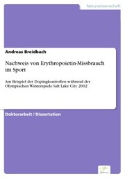 Nachweis von Erythropoietin-Missbrauch im Sport