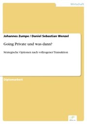 Going Private und was dann? - Cover