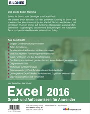 Excel 2016 Grund- und Aufbauwissen für Anwender - Abbildung 17