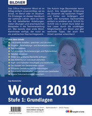 Word 2019 - Stufe 1: Grundlagen - Abbildung 17