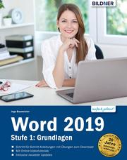 Word 2019 - Stufe 1: Grundlagen - Cover