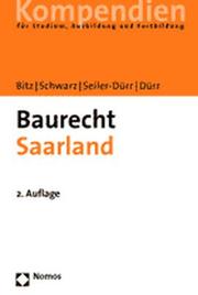 Baurecht Saarland - Cover