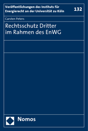 Rechtsschutz Dritter im Rahmen des EnWG - Cover