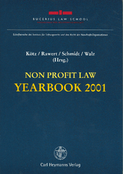 Non Profit Law Yearbook 2001