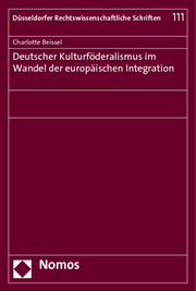 Deutscher Kulturföderalismus im Wandel der europäischen Integration - Cover