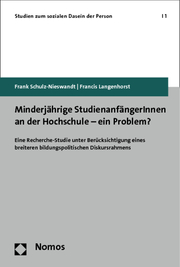 Minderjährige StudienanfängerInnen an der Hochschule - ein Problem? - Cover