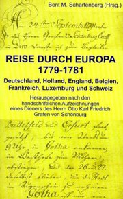 Reise durch Europa 1779-1781 - Cover