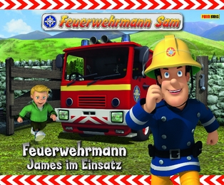 Feuerwehrmann James im Einsatz