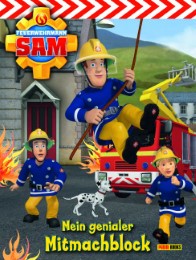 Feuerwehrmann Sam - Mein genialer Mitmachblock - Cover
