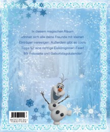 Disney Die Eiskönigin - Völlig unverfroren Freundebuch - Cover