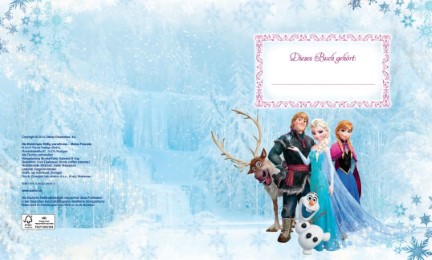 Disney Die Eiskönigin - Völlig unverfroren Freundebuch - Abbildung 1