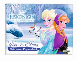 Disney Die Eiskönigin - Elsa und Anna: Mein cooles Pop-up-Buch - Cover