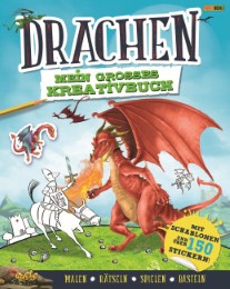 Drachen: Mein großes Kreativbuch - Cover