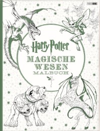 Harry Potter: Magische Wesen Malbuch - Cover