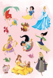 Disney Prinzessin: Märchenhafter Sticker- und Malspaß - Abbildung 1