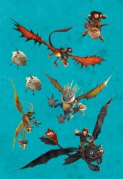 Dragons: Drachenstarker Sticker- und Malspaß - Abbildung 1