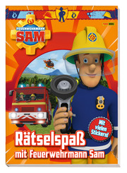 Feuerwehrmann Sam: Rätselspaß mit Feuerwehrmann Sam - Cover