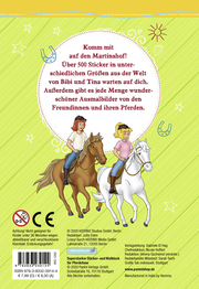 Bibi & Tina: Superstarker Sticker- und Malblock für Pferdefans - Abbildung 1