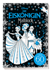 Disney Die Eiskönigin: Malblock: über 60 magische Motive zum Ausmalen - Cover