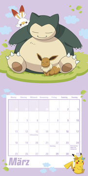 Pokémon: Kalender 2024 - Illustrationen 1