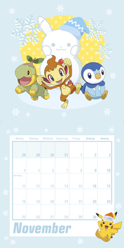Pokémon: Kalender 2024 - Illustrationen 3
