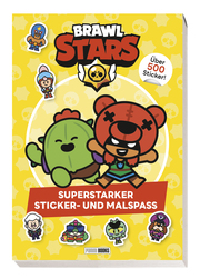 Brawl Stars: Superstarker Sticker- und Malspaß - Cover
