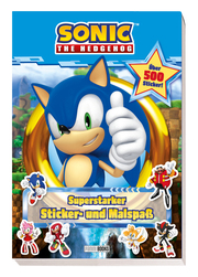 Sonic The Hedgehog: Superstarker Sticker - und Malspaß