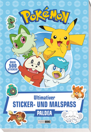 Pokémon: Ultimativer Sticker- und Malspaß Paldea - Cover