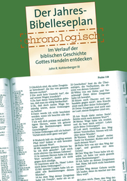 Der Jahres-Bibelleseplan chronologisch - Cover