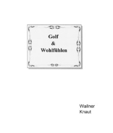 Golf & Wohlfühlen - Cover