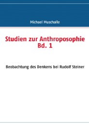 Studien zur Anthroposophie Bd. 1 - Cover