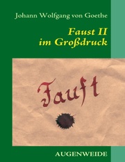 Faust II im Grossdruck - Cover