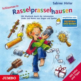 Schlaumax in Rasselprasselhausen - Cover