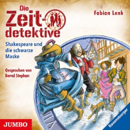 Die Zeitdetektive - Shakespeare und die schwarze Maske - Cover
